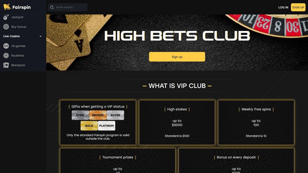 Casa de apuestas Fairspin: ¡Obtén un bono del 200% en tu primer depósito, hasta 2500 CA!